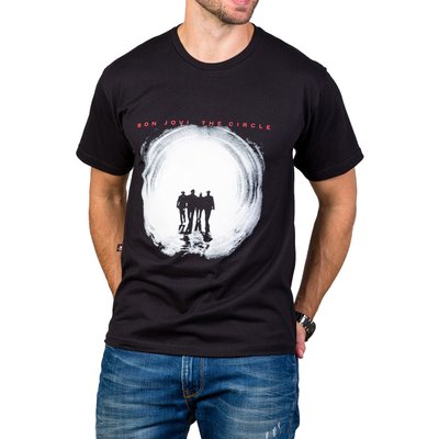 Camiseta Bon Jovi The Circle c/ Reforço 444 M Preto 3