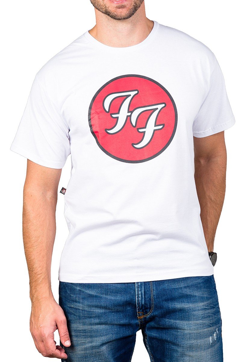 Camiseta Foo Fighters Álbum Greatest Hits Branca