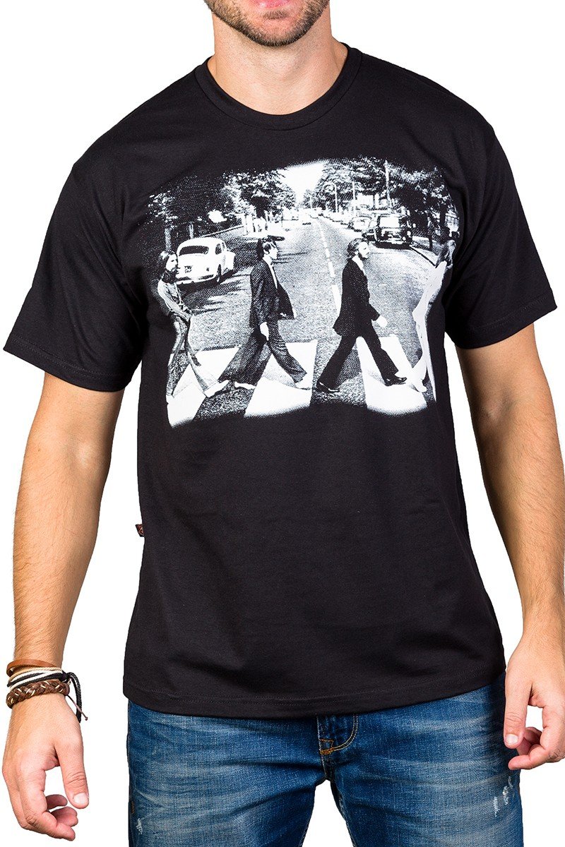 Camiseta The Beatles Abbey Road Gola Redonda