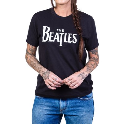 Camiseta The Beatles Escrita 100% Algodão338 the beatles p 1