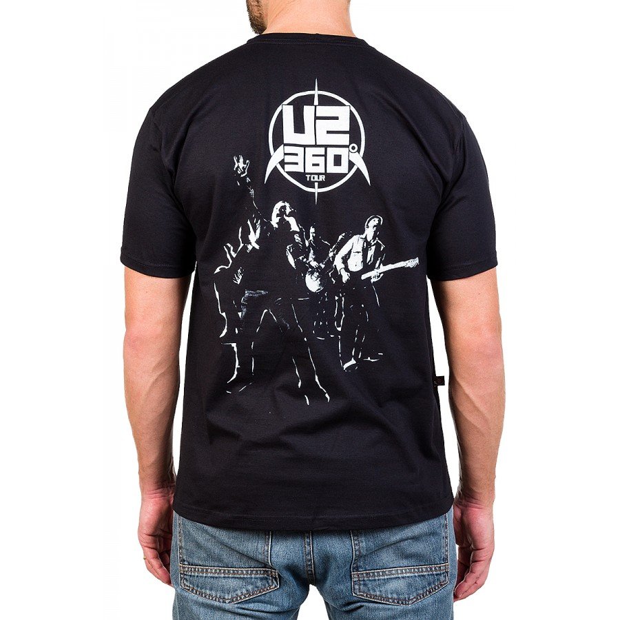 Camiseta U2 360 Tour Stage 100% algodão