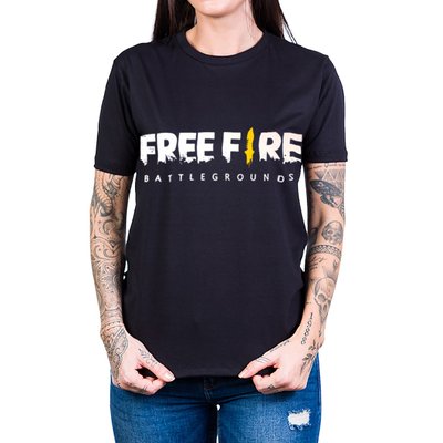 camiseta free fire escrita gola redonda 2858 3