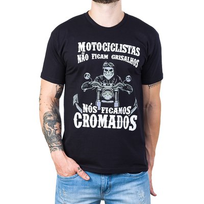 camiseta motociclistas nao ficam grisalhos 100 algodao 2770 3