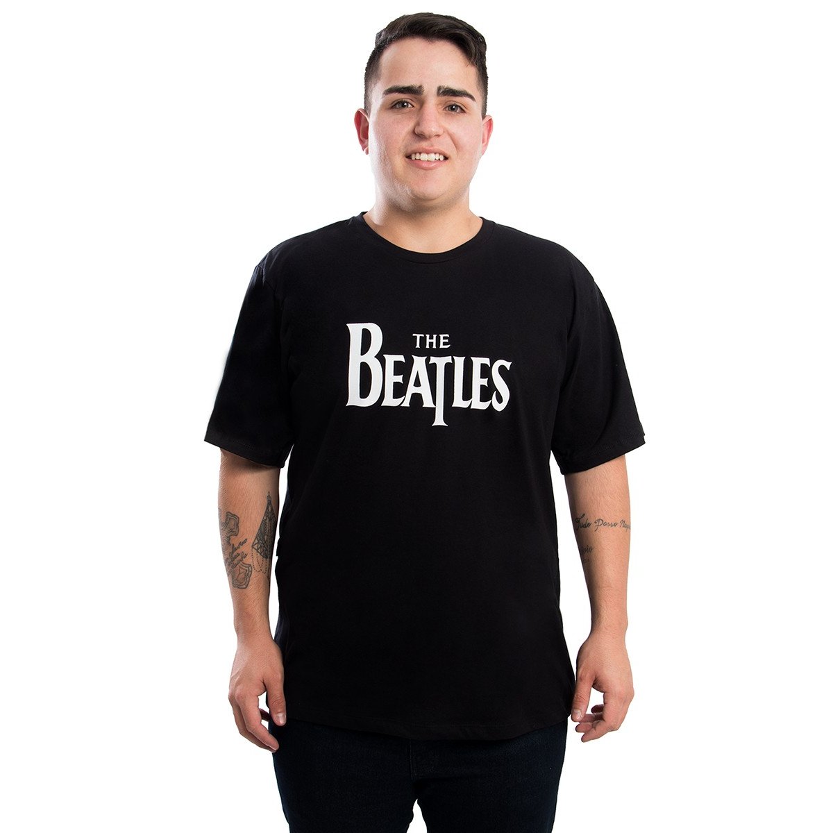 Camiseta The Beatles John Lennon Paul Mccartney Feminina