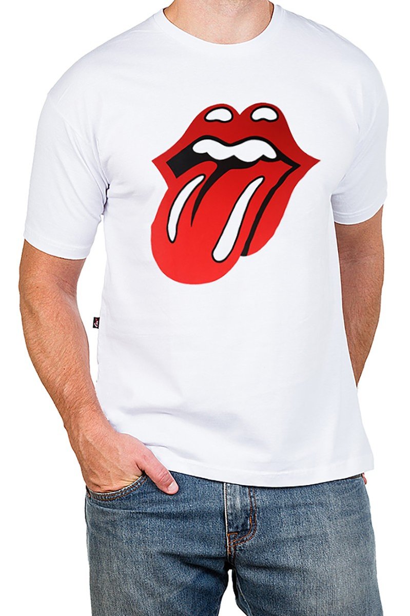 180 m pr camiseta rolling stones logo lingua preta 2