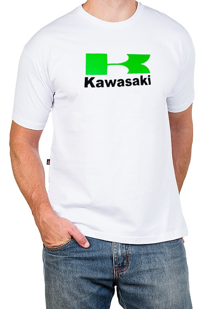 258 m pr camiseta kawasaki logo masculino 2
