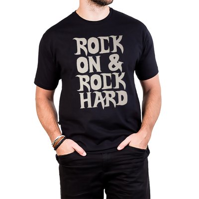 Camiseta Rock ON & Rock Hard - UNISSEX