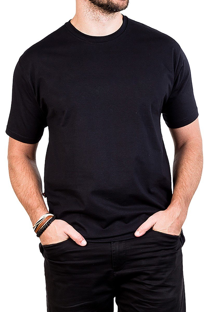 camiseta preta lisa all black 12