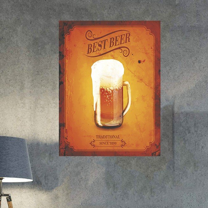 plc 0336 placa decorativa best beer tradicional 2