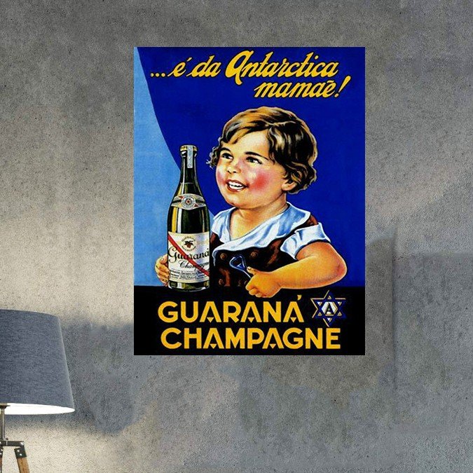 plc 0445 placa decorativa guarana champagne antartica 1