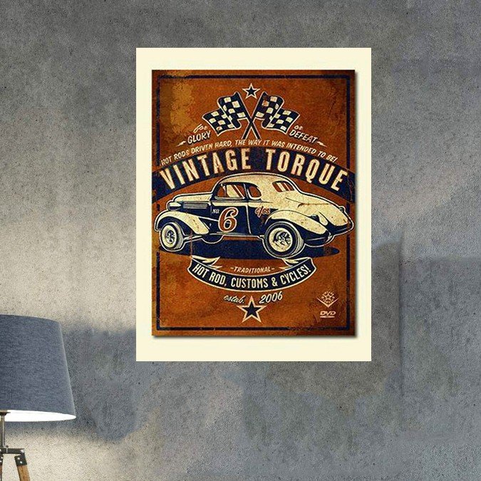 plc 0619 placa decorativa vintage torque 1