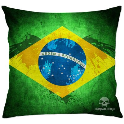 cap166 capa para almofada decorativa bandeira do brasil aguia de fundo 1