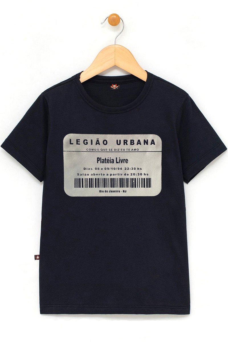 598 camiseta infantil legiao urbana